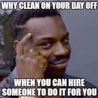 Hire for cleaning