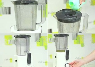 Easy blender cleaning