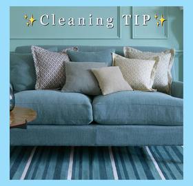 ⁠⁠Caring Tip for spotless upholstery